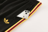 2026-27 Roma Brown Red Jacket Tracksuit #01