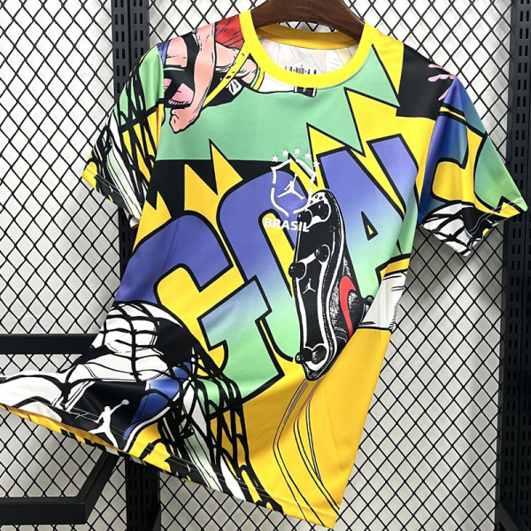 2026-27 Brazil Special Edition Training shirts (漫画版)