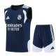 2026-27 RMA Royal blue Tank top and shorts suit