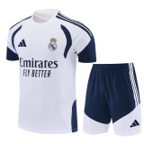 2026-27 RMA White Training Short Suit