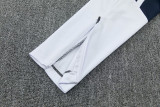 2026-27 RMA White Half Pull Tracksuit (半拉链)