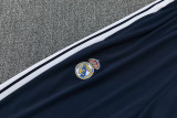 2026-27 RMA White Half Pull Tracksuit (半拉链)
