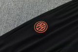 2026-27 INT Black Short shirts and Long trousers Suit (圆领)