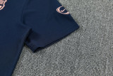 2026-27 BAR Royal blue Short shirts and Long trousers Suit (圆领)