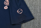 2026-27 BAR Royal blue Short shirts and Long trousers Suit (圆领)