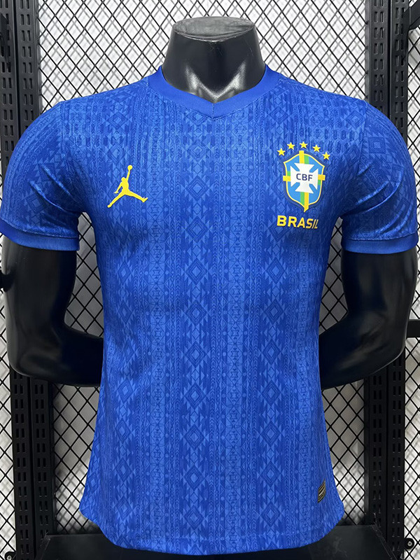 2026-27 Brazil Blue Special Edition Player Version Soccer Jersey (JD)