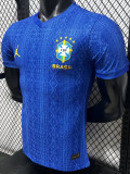 2026-27 Brazil Blue Special Edition Player Version Soccer Jersey (JD)