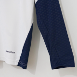 2026-27 Argentina White Top Half Pull Tracksuit (半拉上衣)