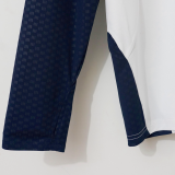 2026-27 Argentina White Top Half Pull Tracksuit (半拉上衣)