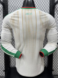 2026-27 Algeria Home Long Sleeve Player Version Soccer Jersey (长袖球员)无星