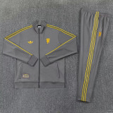 2026-27 Man Utd Gray Jacket Tracksuit