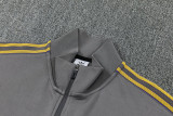 2026-27 Man Utd Gray Jacket Tracksuit