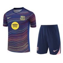 2025-26 BAR Fancy blue Training Short Suit