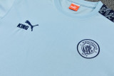 2026-27 Man City Light blue Short shirts and Long trousers Suit (圆领)