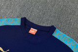 2026-27 Marseille Royal blue Short shirts and Long trousers Suit (圆领)