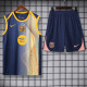 2025-26 BAR Royal blue Tank top and shorts suit