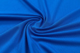 2026-27 ATM Fancy blue Short shirts and Long trousers Suit (圆领)