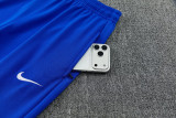 2026-27 CHE Fancy blue Short shirts and Long trousers Suit (圆领)