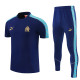 2026-27 Marseille Royal blue Short shirts and Long trousers Suit (圆领)
