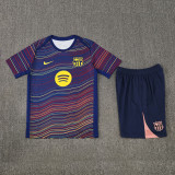 2025-26 BAR Fancy blue Training Short Suit