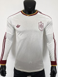 2026-27 Spain Away Long Sleeve Player Version Soccer Jersey (长袖球员)