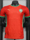 2024-25 Morocco Home Player Version Soccer Jersey (带气吼)