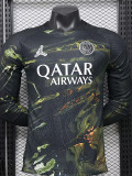 2025-26 PSG Jordan Night Edition Long Sleeve Player Version Soccer Jersey (长袖球员)