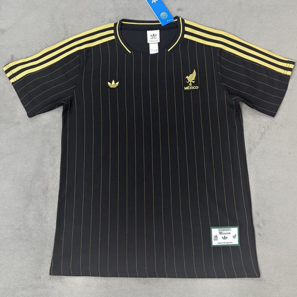2026-27 Mexico Black Casual Edition Fans Training shirts