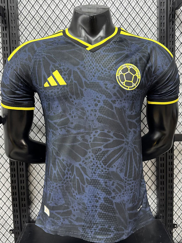 2026-27 Colombia Black Special Edition Player Version Training shirts (黄标)