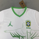 2026-27 Brazil White Special Edition Training shirts (JD标女神)