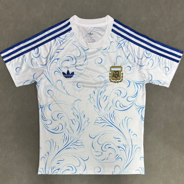 2026-27 Argentina White Special Edition Fans Training shirts