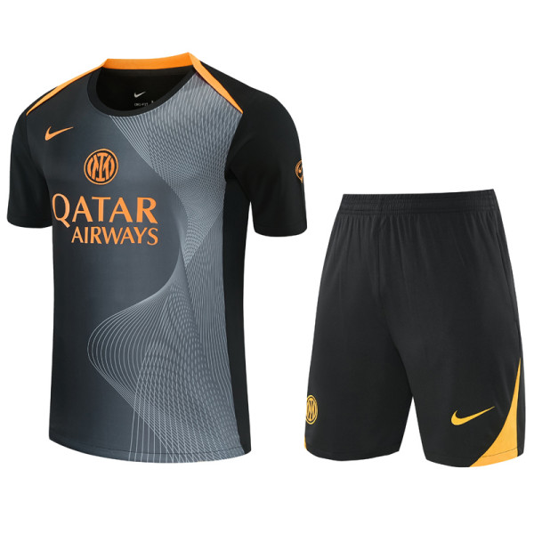 2025-26 INT Black Training Short Suit