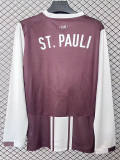 2025-26 ST PAULI Special Edition Long Sleeve Soccer Jersey (长袖)