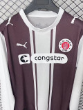 2025-26 ST PAULI Special Edition Long Sleeve Soccer Jersey (长袖)