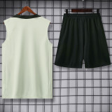 2025-26 CHE Light green Tank top and shorts suit