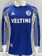 1998-2000 Schalke 04 Home Long Sleeve Retro Soccer Jersey (长袖)
