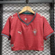 2026 World Cup Portugal Home Women Cheerleader Shirt (女啦啦短袖)