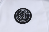 2026-27 PSG White Half Pull Tracksuit #B26029(半拉链)