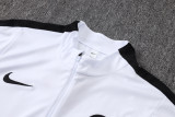 2026-27 PSG White Half Pull Tracksuit #B26029(半拉链)