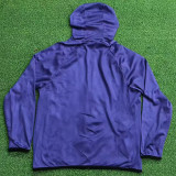 2026 World Cup France Purple Walkout Jacket (Hooded) #单上衣