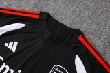 2026-27 ARS Black Half Pull Tracksuit #B26030(半拉链)