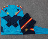 2026-27 Spain Lake blue Kids Jacket Tracksuit #E26013(童装)
