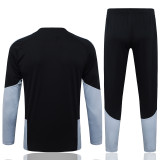 2026-27 RMA Black Half Pull Tracksuit #B26013(半拉链)