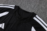 2026-27 RMA Black Half Pull Tracksuit #B26013(半拉链)