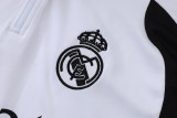2026-27 RMA White Half Pull Tracksuit #B26012(半拉链)