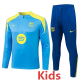 2025-26 BAR Light blue Kids Half Pull Tracksuit #E25241(童装)(半拉链)