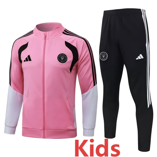 2026-27 Inter Miami Pink Kids Jacket Tracksuit #E26028(童装)