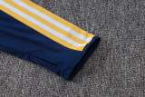 2026-27 RMA Royal blue Half Pull Tracksuit #B26028(半拉链)