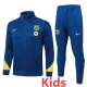 2026-27 BAR Blue Kids Jacket Tracksuit #E25242(童装)
