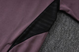 2026-27 RMA Gray Purple Kids Jacket Tracksuit #E26025(童装)
